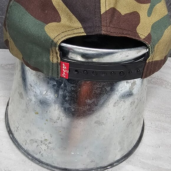 LEVI'S CAMO CAMOUFLAGE HAT CAP BASEBALL - Picture 7 of 7